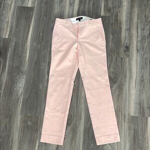 Light Pink Straight-Leg Pants Banana republic 0